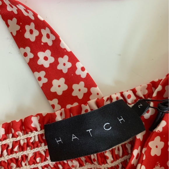 HATCH Maternity The Scarlett Jumper, red and white flowers, 2, sleeveless, NWT - Picture 13 of 14